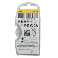 Duracell Activair 10 Numara İşitme Cihazı Pili (5 Paket x 6 Adet = 30 Adet Pil ) + HEDİYE YesMed miniFit ProWax Filtre