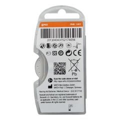 Duracell Activair 13 Numara İşitme Cihazı Pili (5 Paket x 6 Adet = 30 Adet Pil) + HEDİYE Prowax MiniFit Filtre